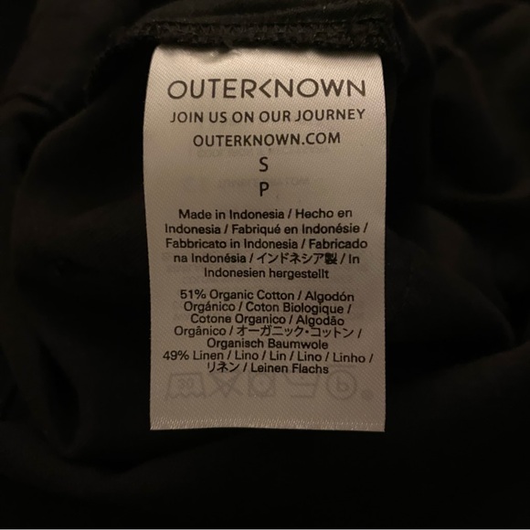 NWT Outerknown Women's S.E.A. Suit Jumpsuit Black S Utility Coverall Workwear - Picture 14 of 15